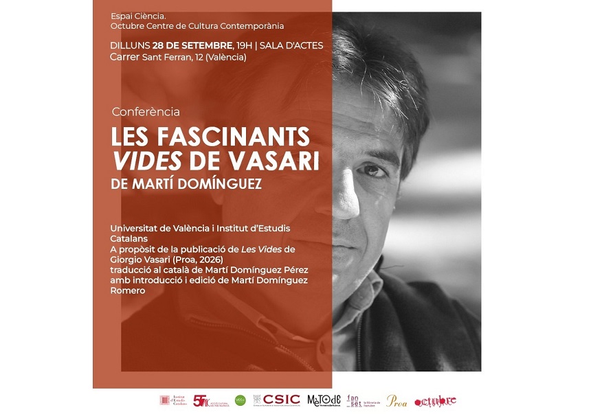 cartell conferencia Marti Dominguez